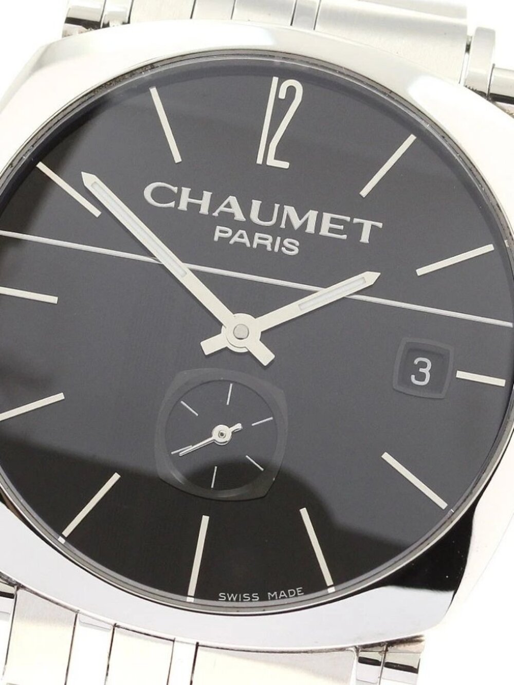 Chaumet Dandy Small seconds black Dial Automatic Men's Watch_945133